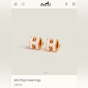 Hermes | Mini Pop H earrings